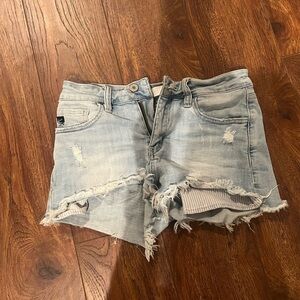Light wash Jean shorts